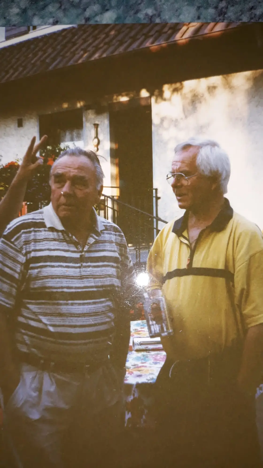 Grandpa Achilles and Grandpa Richard, the beginning of it all