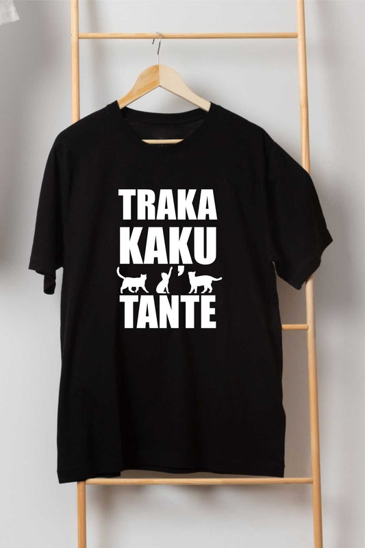 ''Traka kaķu tante'' T-krekls